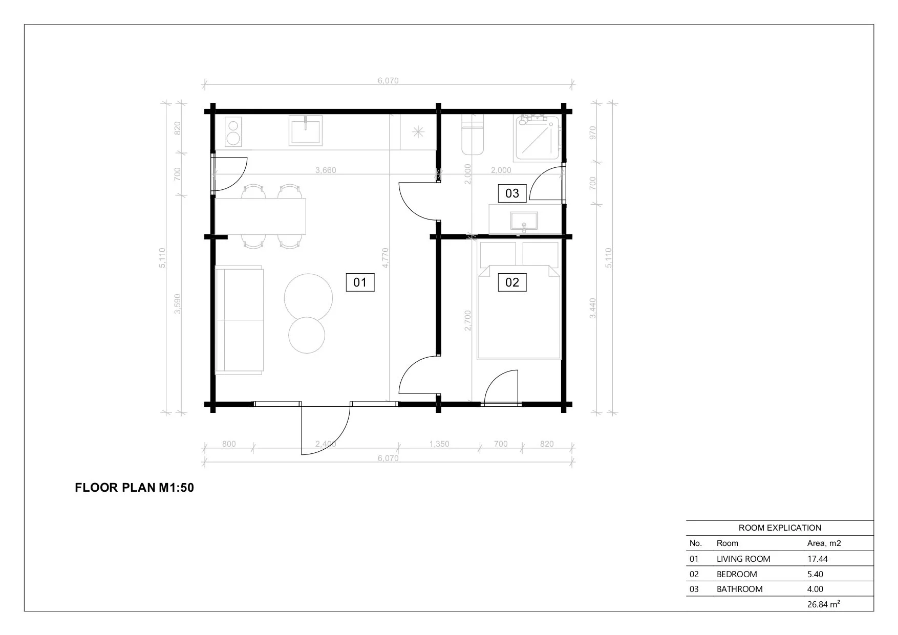 Koka Lētas Vasarnīca Edinburgh, 26 m² 7 Koka Lētas Vasarnīca Edinburgh, 26 m²