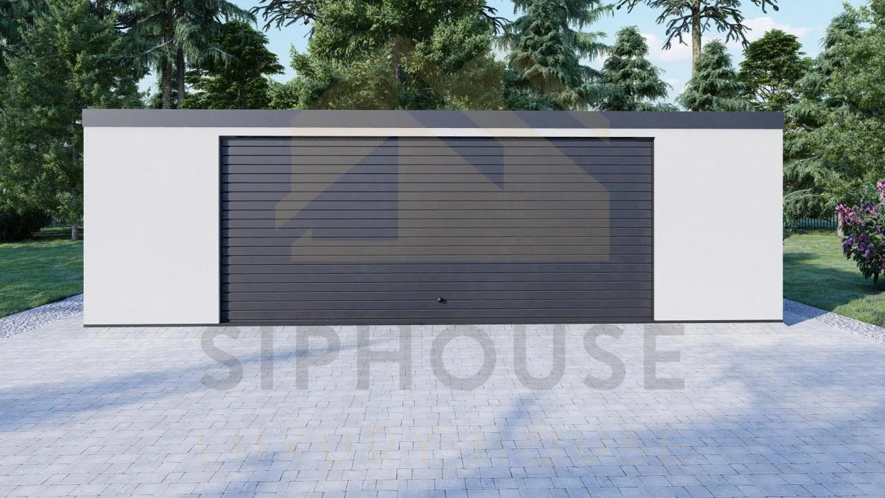Siltinātas Garāža Tregarne, 38 m² 1 Siltinātas Garāža Tregarne, 38 m²