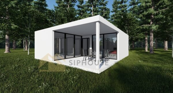 Siltinātas Karkasa Maja Sheffield, 60 m²