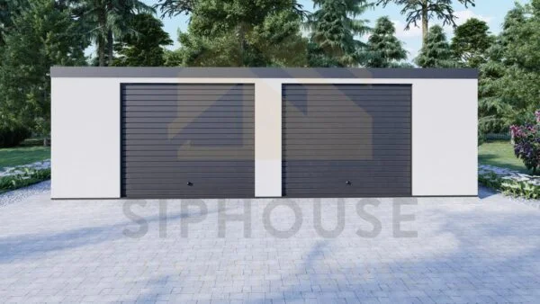 Siltinātas Metāla Garāža Marazion, 38 m²