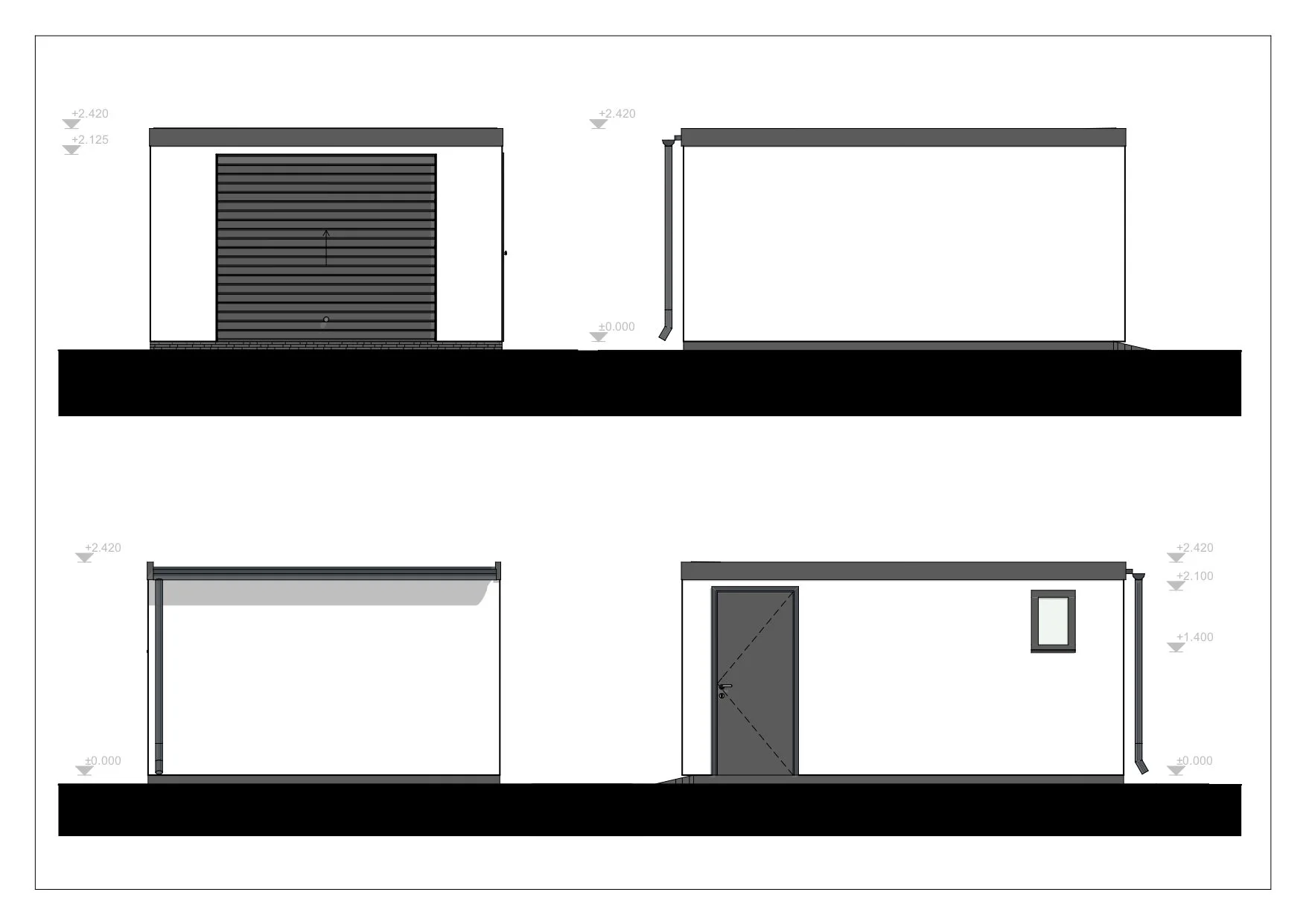 SIP Siltinātas Garāža Bournemouth, 19 m² 3 SIP Siltinātas Garāža Bournemouth, 19 m²