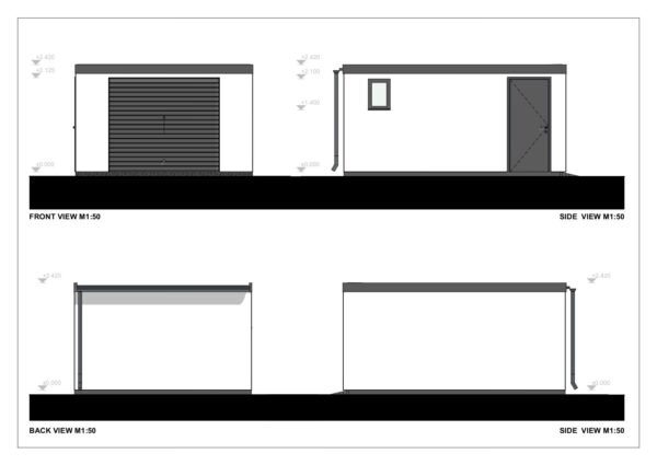 SIP Siltinātas Garāža Portsmouth, 19 m²