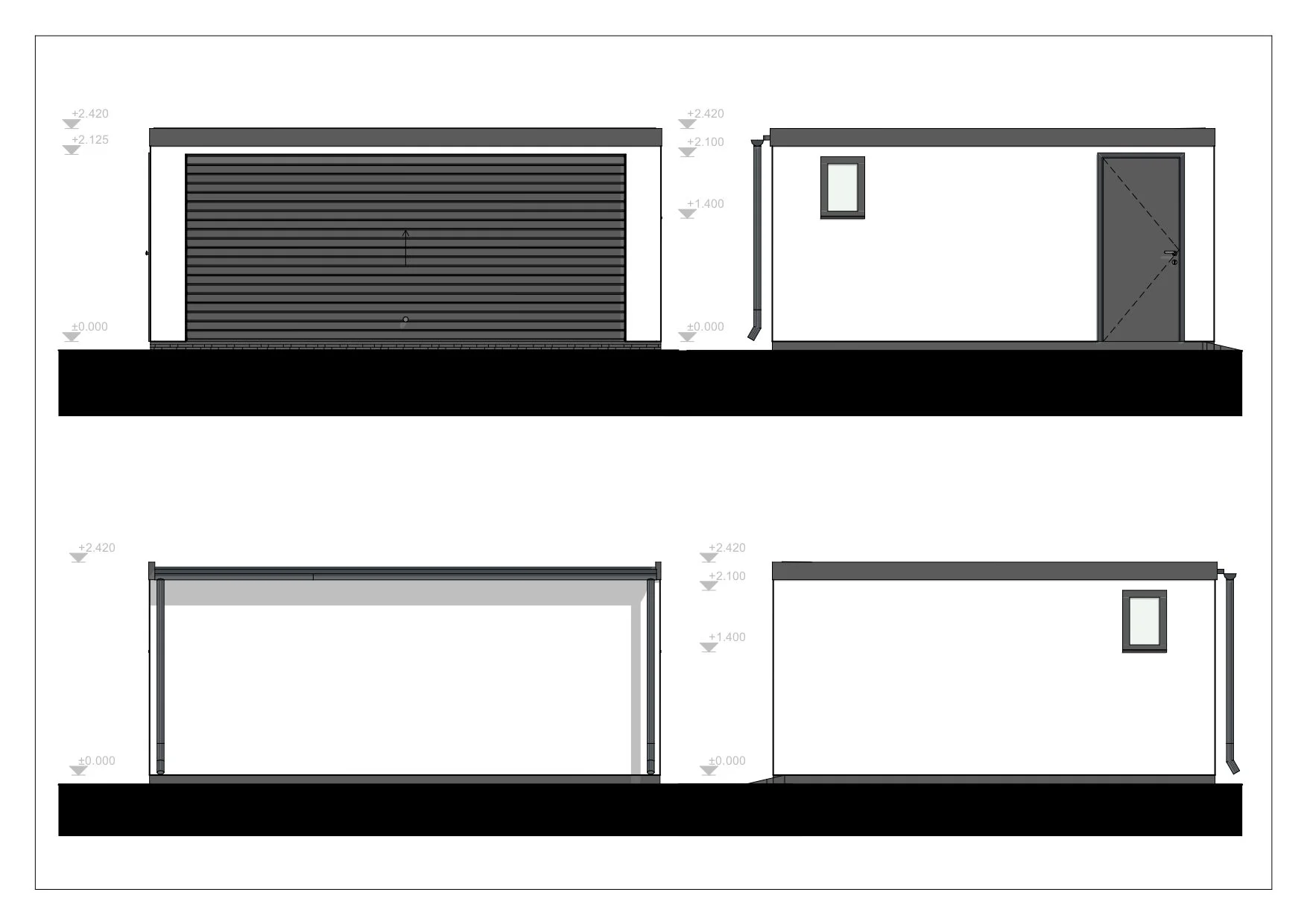 SIP Siltinātas Garāža Weymouth, 28 m² 4 SIP Siltinātas Garāža Weymouth, 28 m²