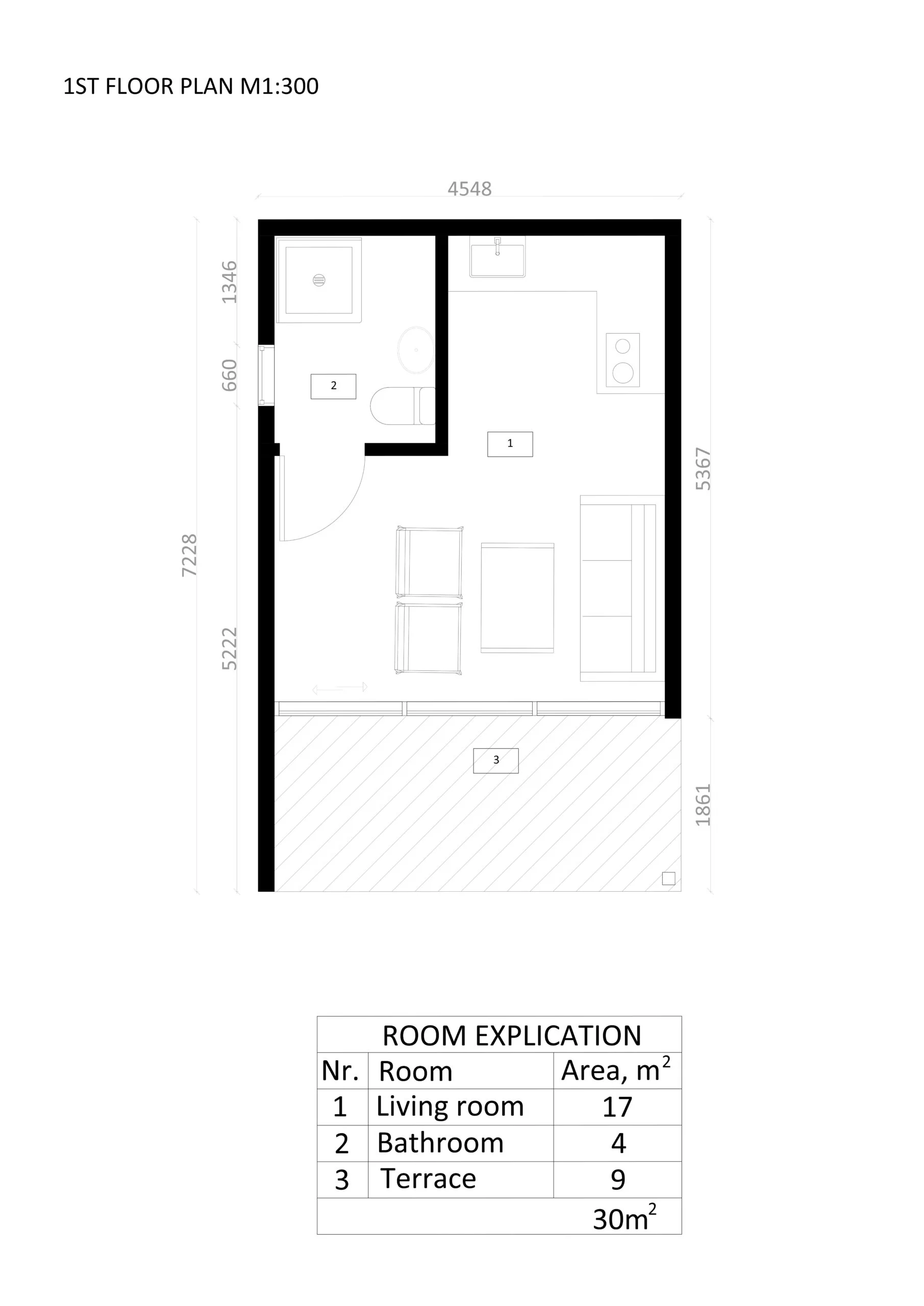 SIP Siltinātas Paneļu Māja Ganja, 30 m² 7 SIP Siltinātas Paneļu Māja Ganja, 30 m²