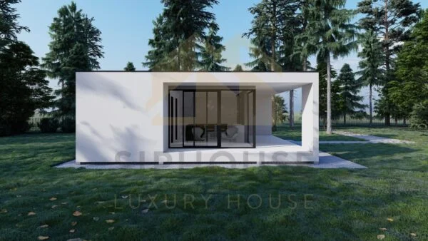 SIP Siltinātas Paneļu Māja Wooler, 56 m²