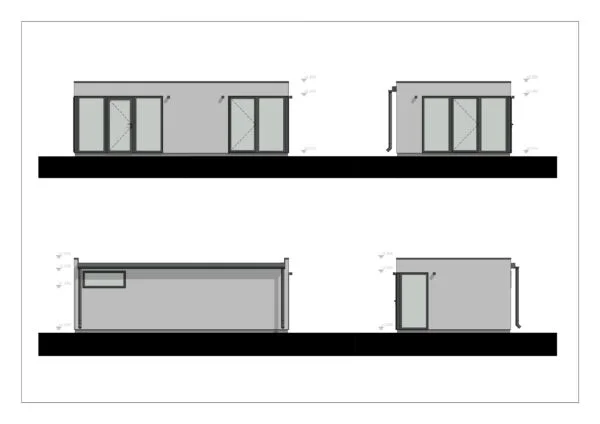 Sip Paneļu Māja Belize, 30 m²