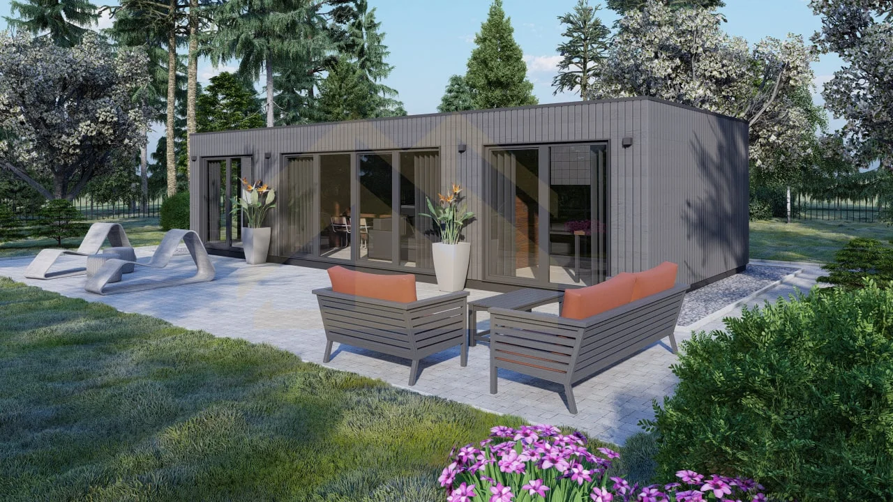 Sip Paneļu Māja Kiel, 47 m² 2 Sip Paneļu Māja Kiel, 47 m²