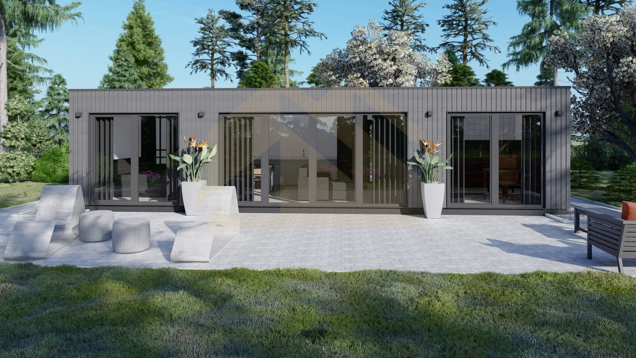 Sip Paneļu Māja Kiel, 47 m² 1 Sip Paneļu Māja Kiel, 47 m²