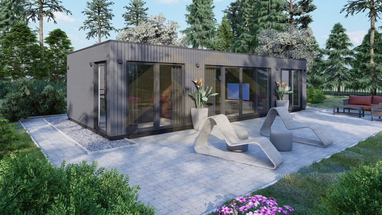 Sip Paneļu Māja Kiel, 47 m² Sip Paneļu Māja Kiel, 47 m²