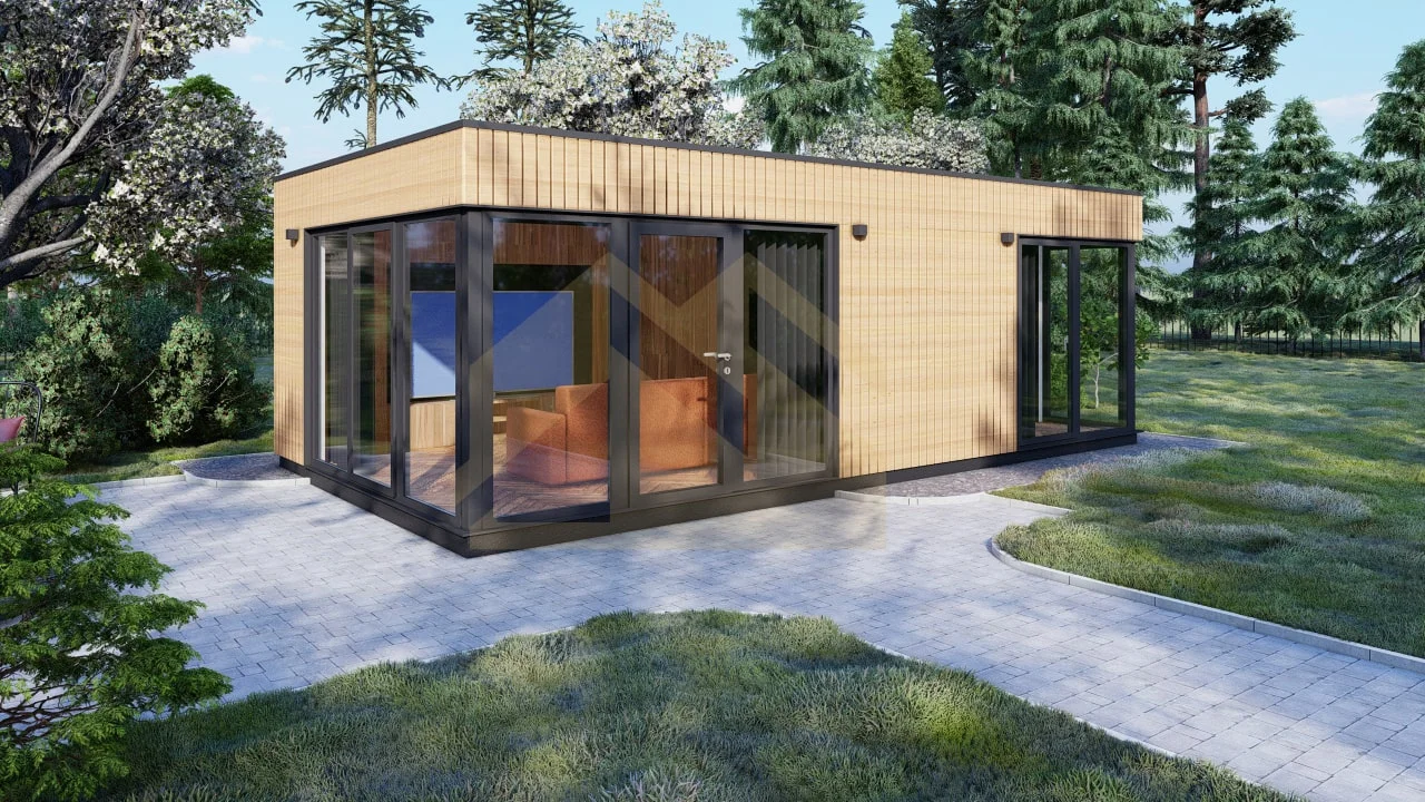Siltinātas Karkasa Maja Nice, 30 m² Siltinātas Karkasa Maja Nice, 30 m²