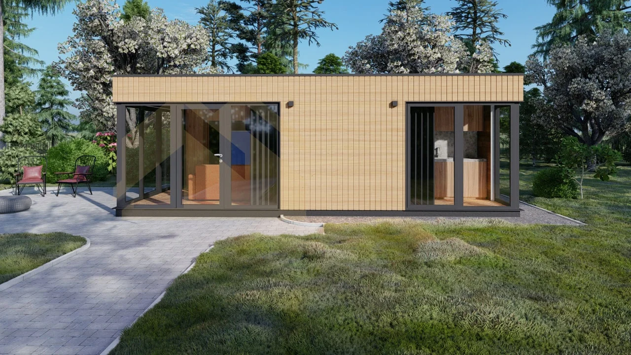 Siltinātas Karkasa Maja Nice, 30 m² 2 Siltinātas Karkasa Maja Nice, 30 m²