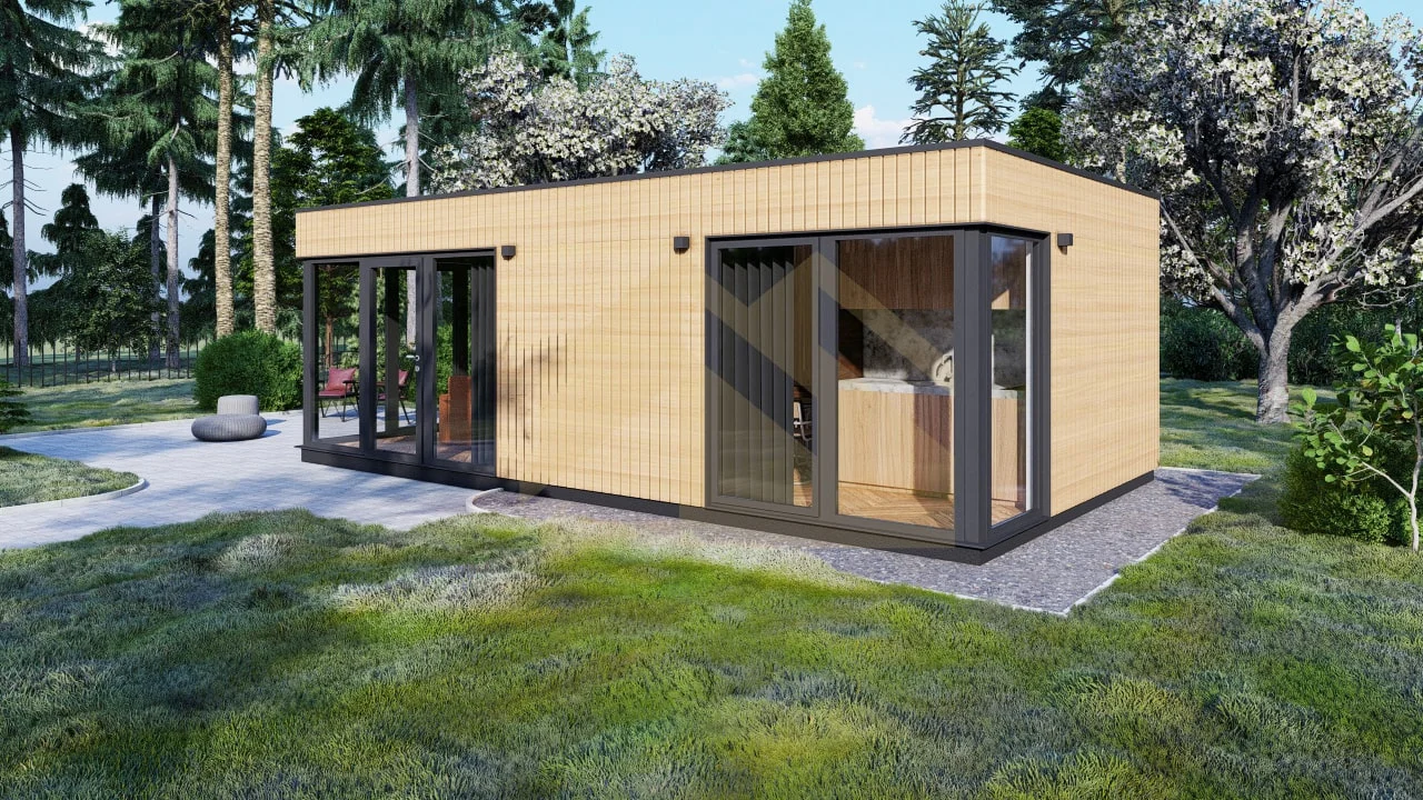 Siltinātas Karkasa Maja Nice, 30 m² 1 Siltinātas Karkasa Maja Nice, 30 m²