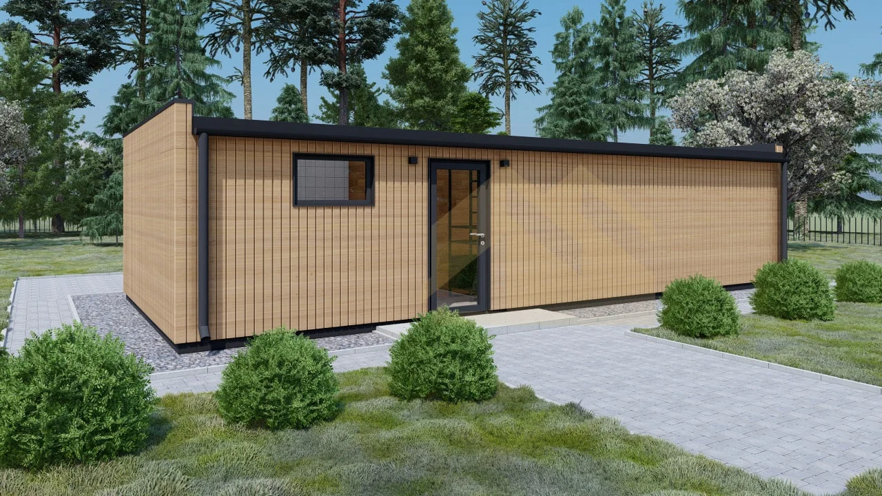 Siltinātas Karkasa Maja Nimes, 47 m² 3 Siltinātas Karkasa Maja Nimes, 47 m²