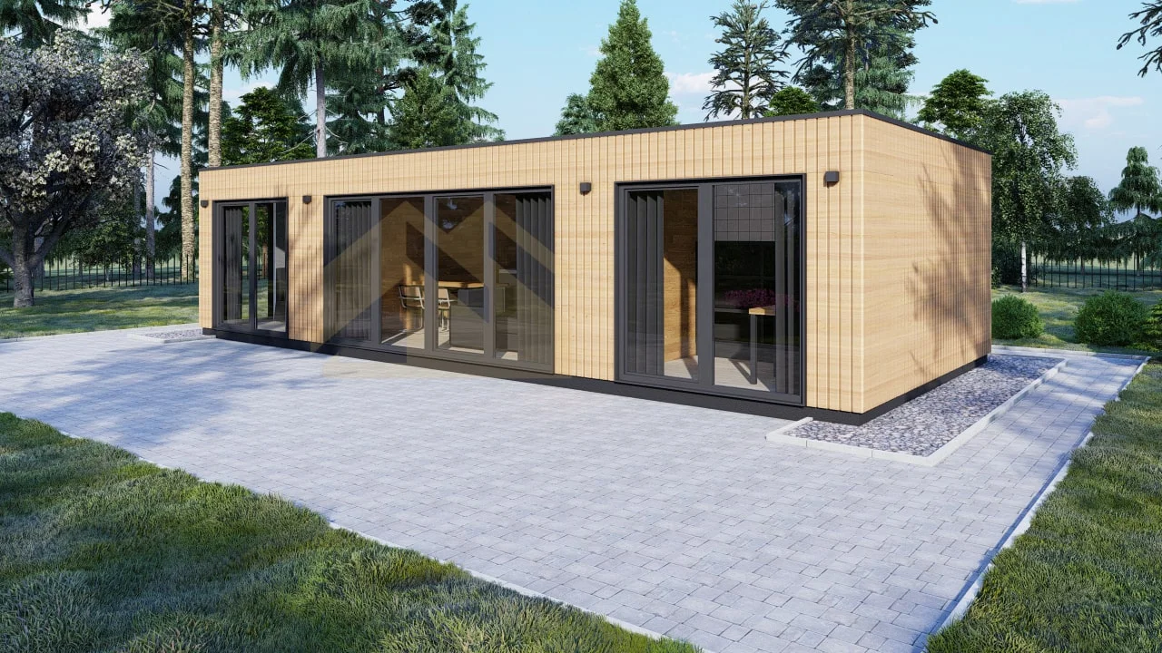 Siltinātas Karkasa Maja Nimes, 47 m² 2 Siltinātas Karkasa Maja Nimes, 47 m²