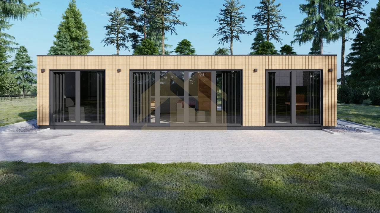 Siltinātas Karkasa Maja Nimes, 47 m² 1 Siltinātas Karkasa Maja Nimes, 47 m²