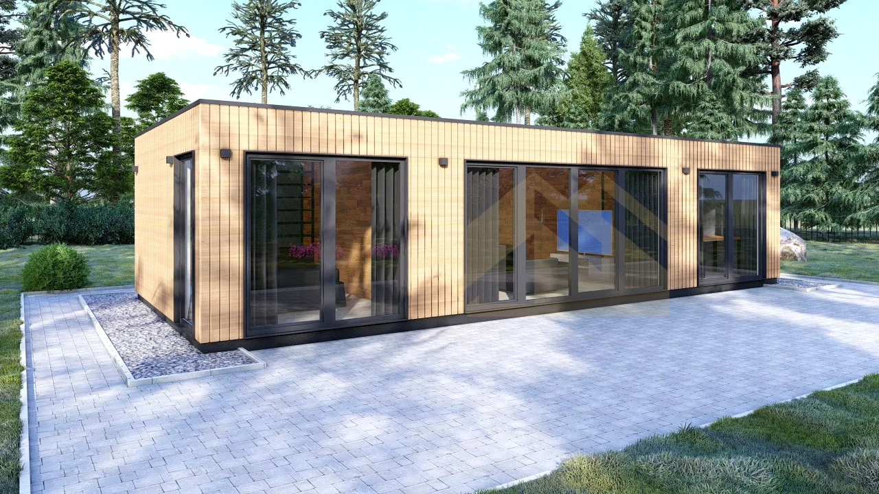 Siltinātas Karkasa Maja Nimes, 47 m² Siltinātas Karkasa Maja Nimes, 47 m²