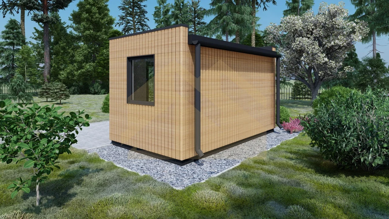 Siltinātas Karkasa Maja Strasbourg, 10 m² 3 Siltinātas Karkasa Maja Strasbourg, 10 m²