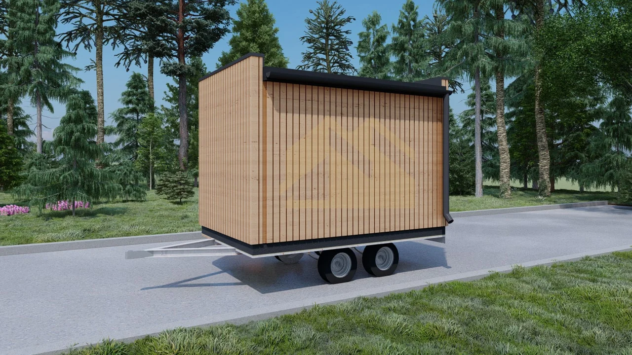 Mobilās Ziemas Māja Barleta, 6 m²