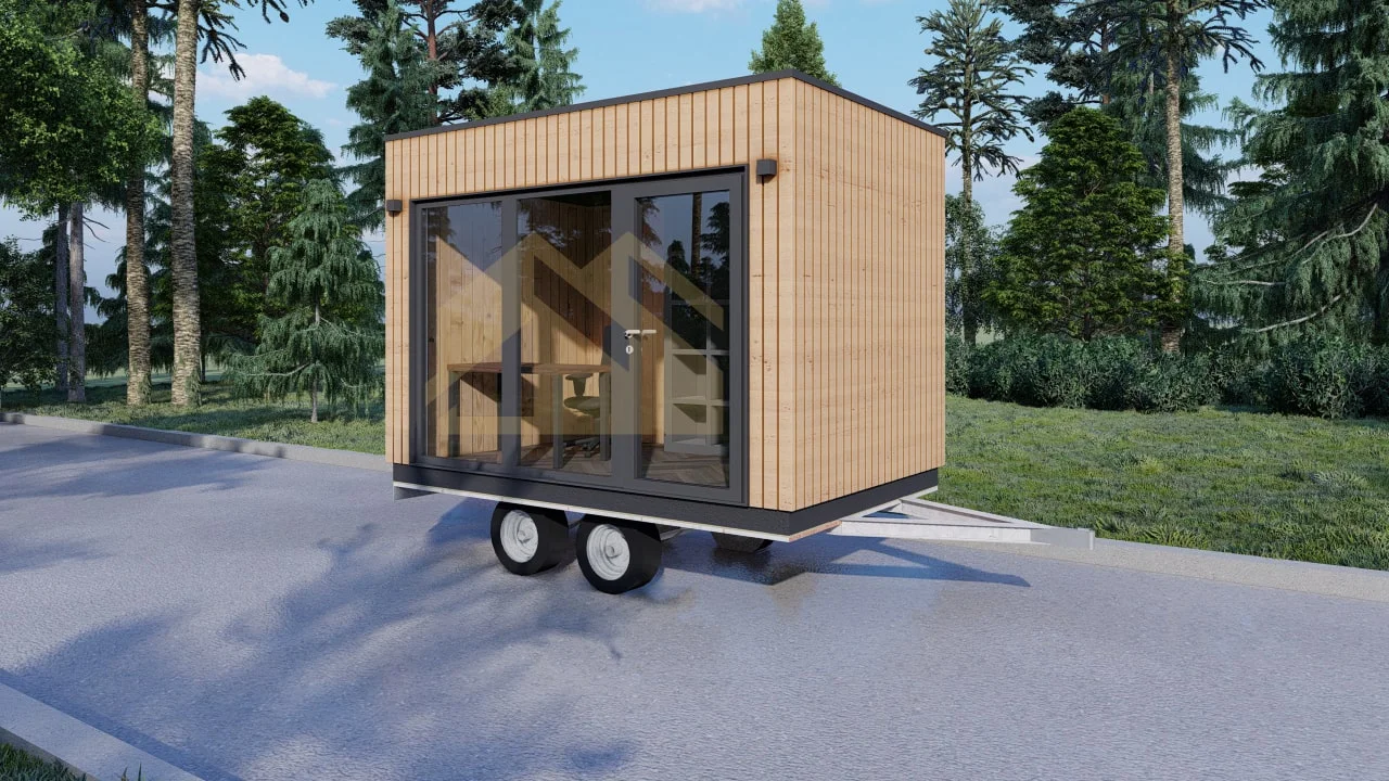 Mobilās Ziemas Māja Barleta, 6 m²