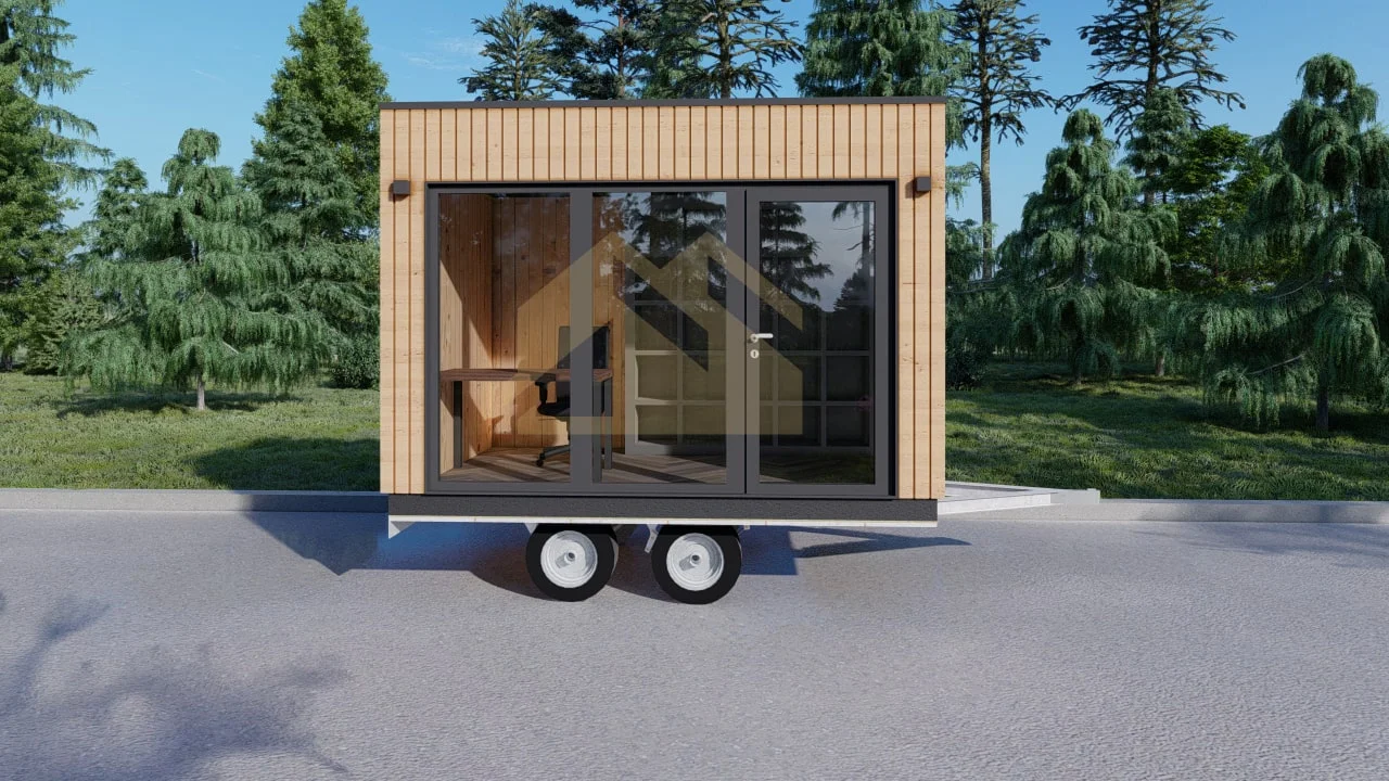 Mobilās Ziemas Māja Barleta, 6 m²