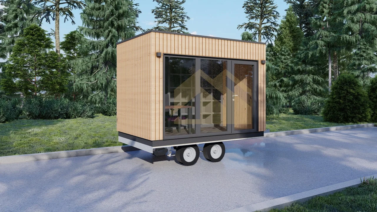Mobilās Ziemas Māja Barleta, 6 m²