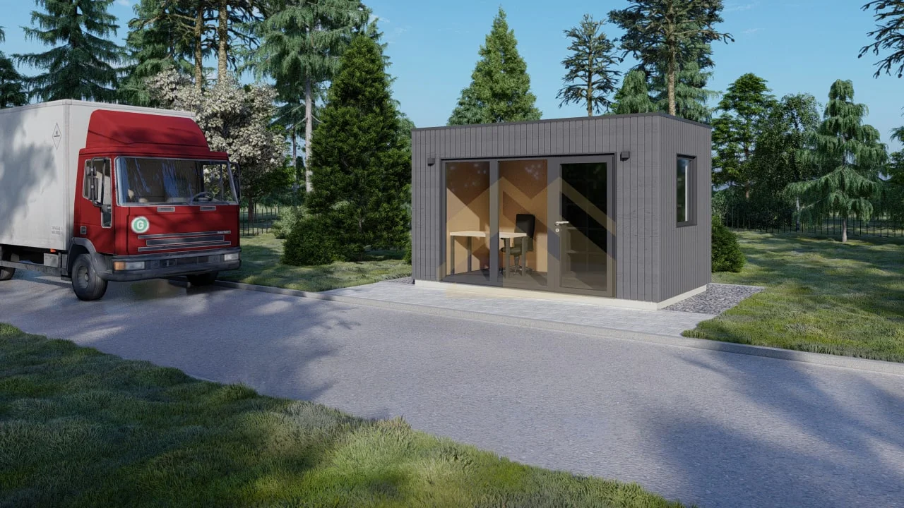 Siltinātas Gatavas Māja Augsburg, 9 m² 2 Siltinātas Gatavas Māja Augsburg, 9 m²