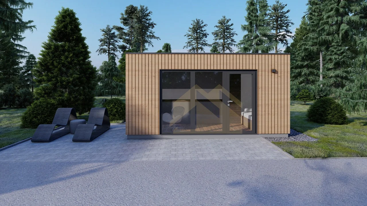 Siltinātas Gatavas Māja Furth, 11 m²