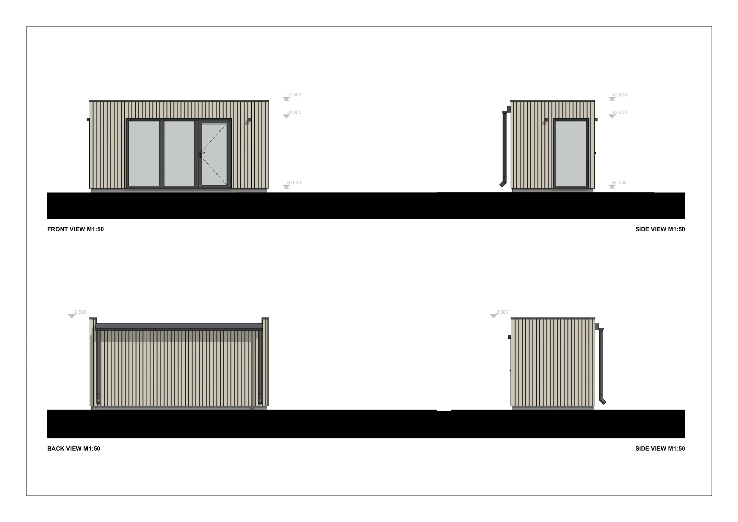 Siltinātas Gatavas Māja Furth, 11 m²