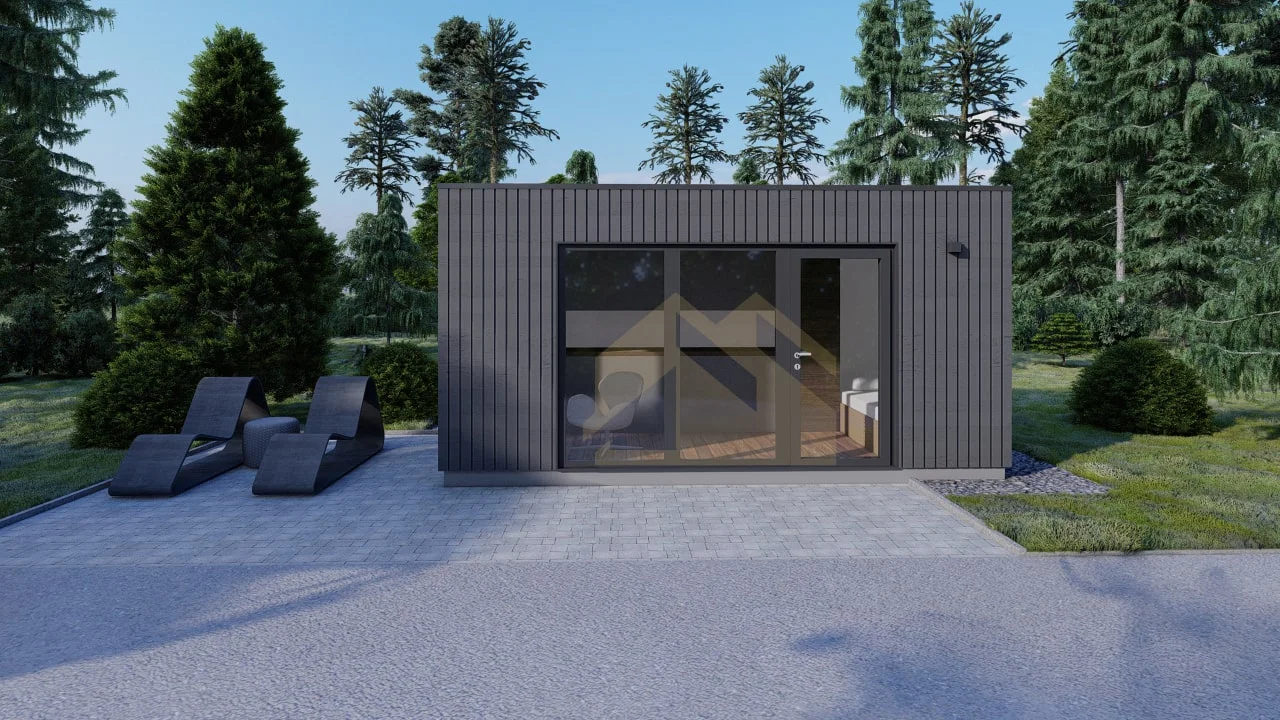 Siltinātas Gatavas Māja Nurnberg, 11 m²