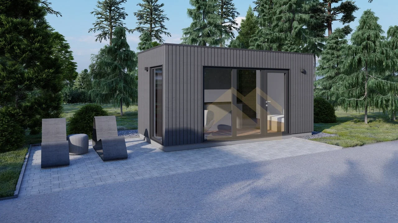 Siltinātas Gatavas Māja Nurnberg, 11 m²