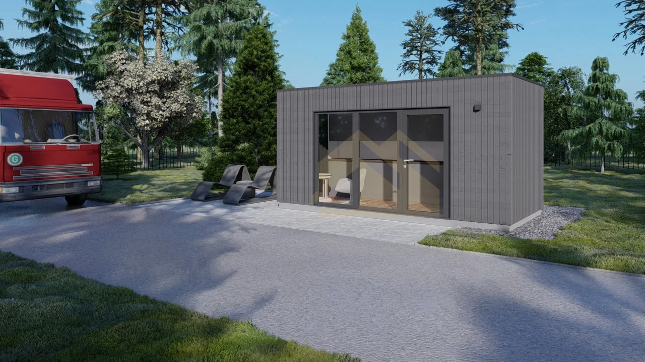 Siltinātas Gatavas Māja Nurnberg, 11 m²