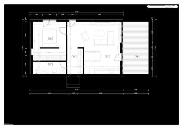 SIP Moduļu Māja Constantine, 60 m²